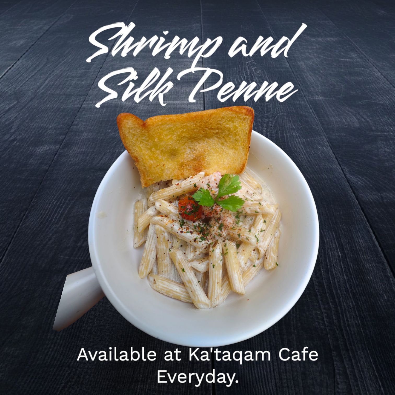 Shrimp and Silk Penne